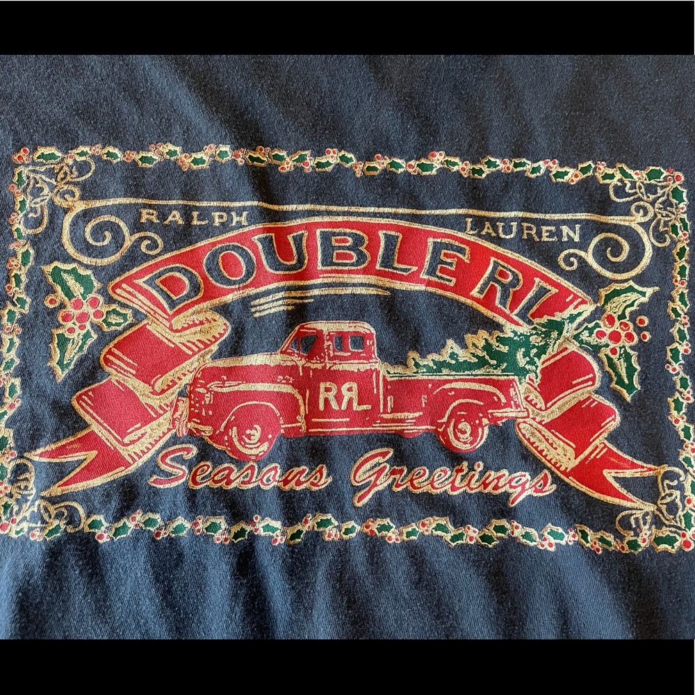 Rare RRL Vintage Holiday T-shirt